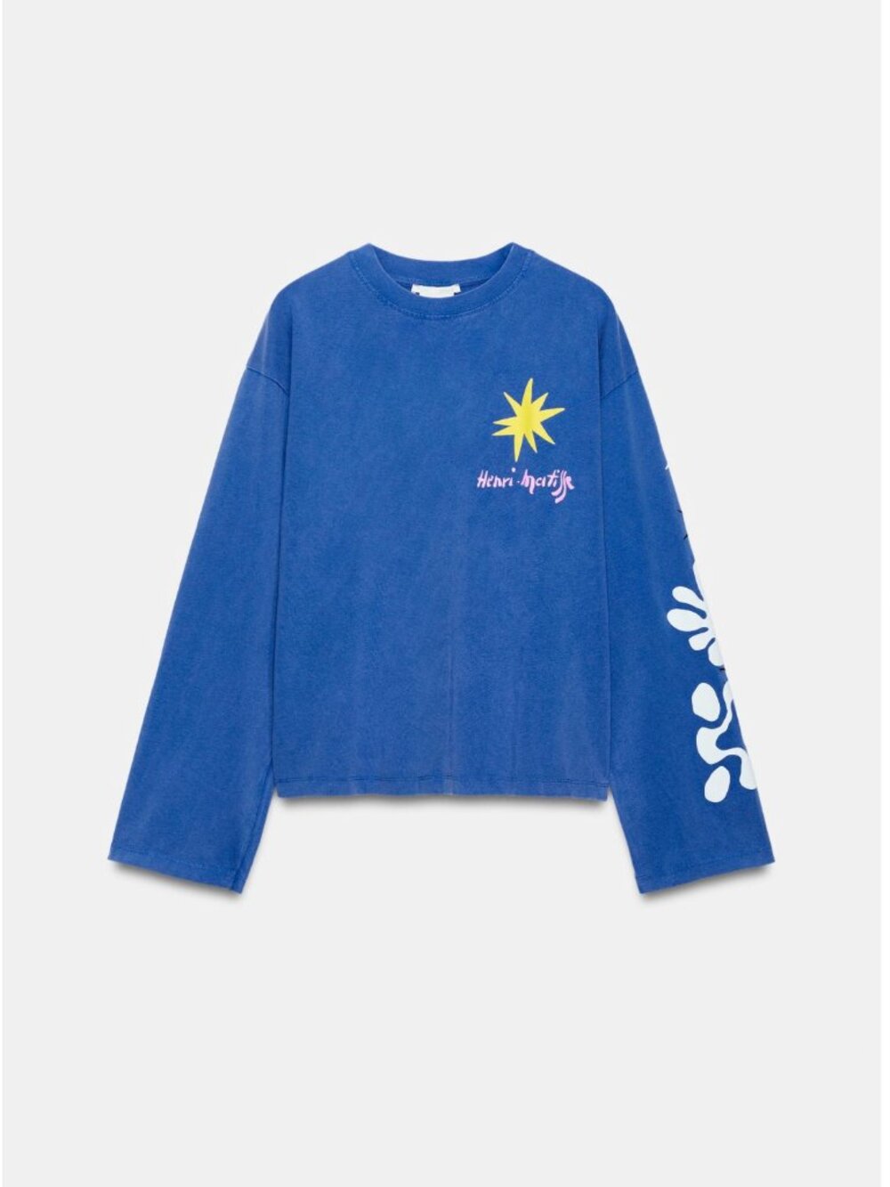 Zara NWT HENRI MATISSE WASHED T-SHIRT